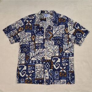 "RJC" men shirt size Medium. Made in Hawaii